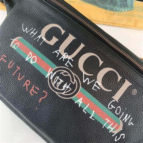 Replica Gucci Coco Capitan logo belt bag 493869 in yellow leather